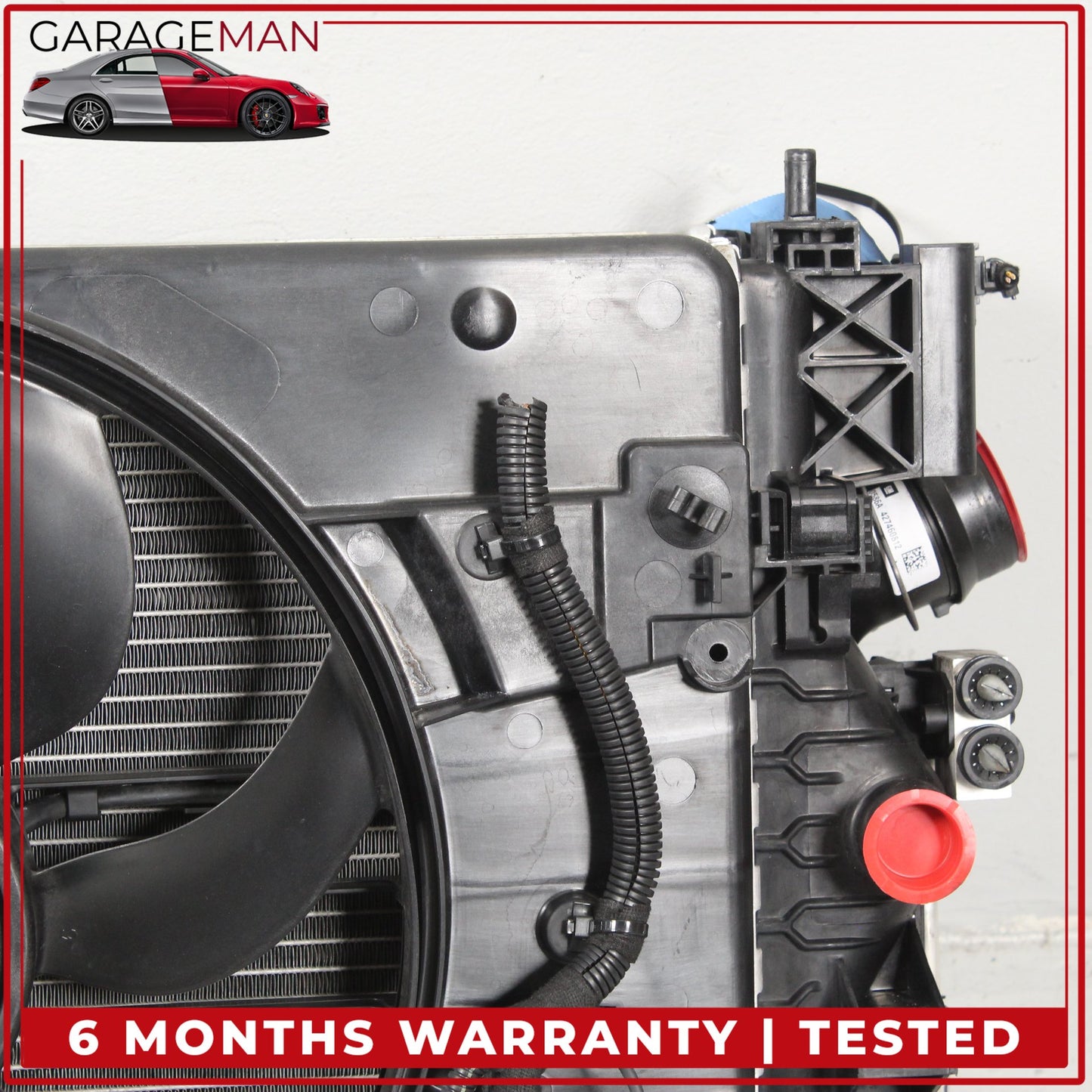2016-2019 Buick Cascada Engine Radiator Cooling Fan Motor Assembly OEM