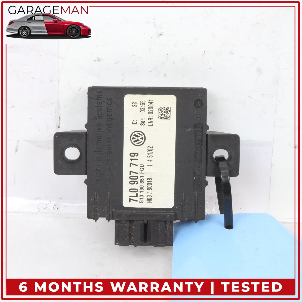 2003-2012 Porsche Cayenne 955 Flying Spur Anti Theft Alarm Module 7L0907719 OEM