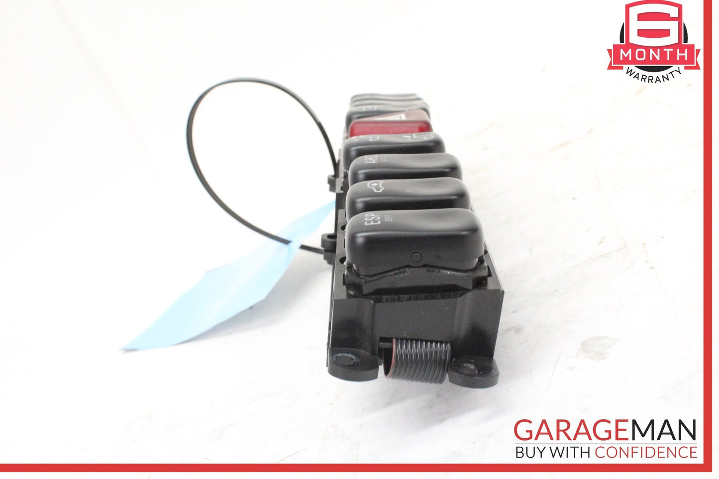 2000-2002 Mercedes W215 CL55 AMG Center Dash Hazard ESP Lock Switch Control OEM