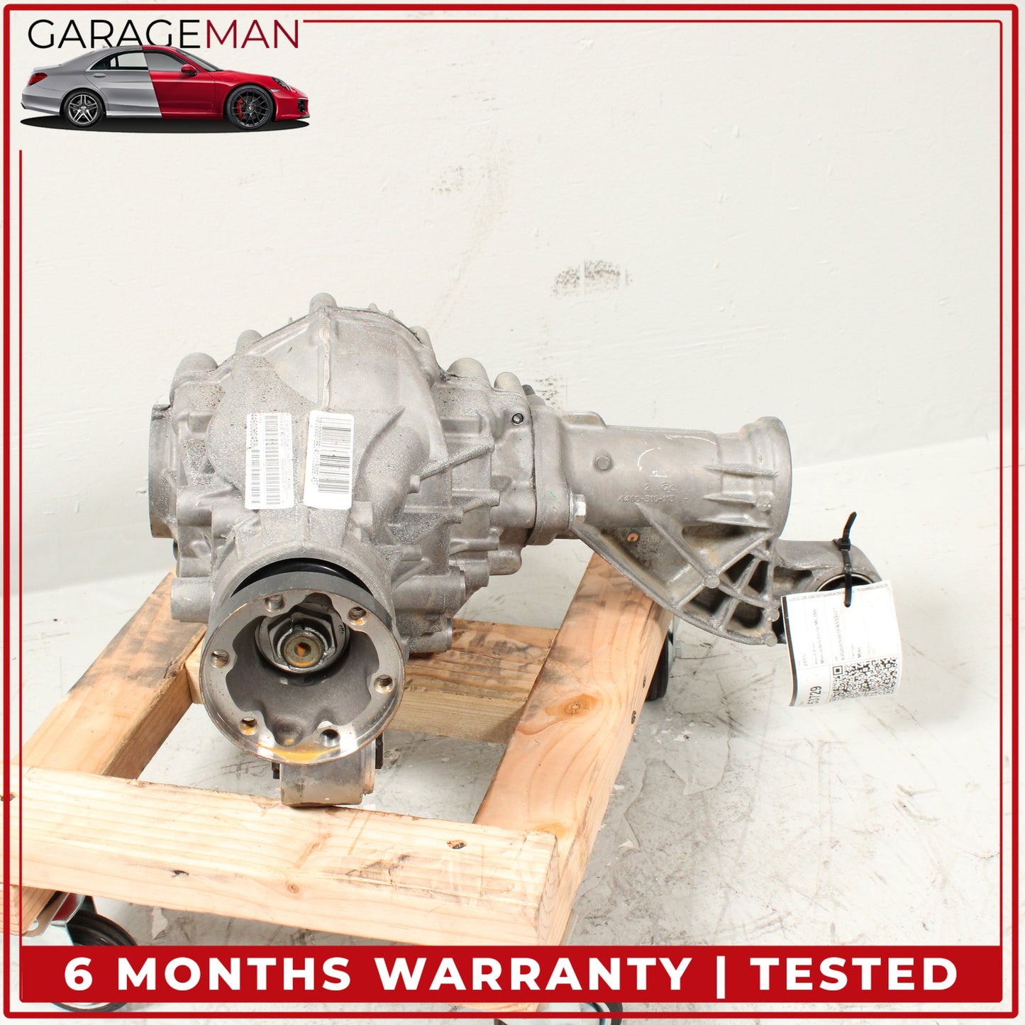 2012-2015 Mercedes-Benz ML350 W166 AWD 3.5L Front Differential Axle Carrier 1663300400 OEM