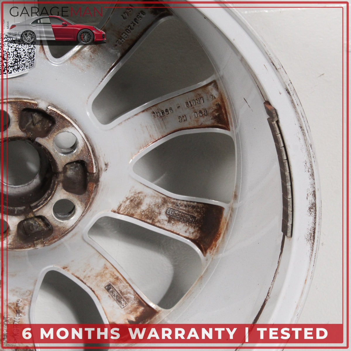 2014-2022 LR Range Rover Sport L494 8.5 x 20 20" Wheel Rim Silver DK621007DB OEM