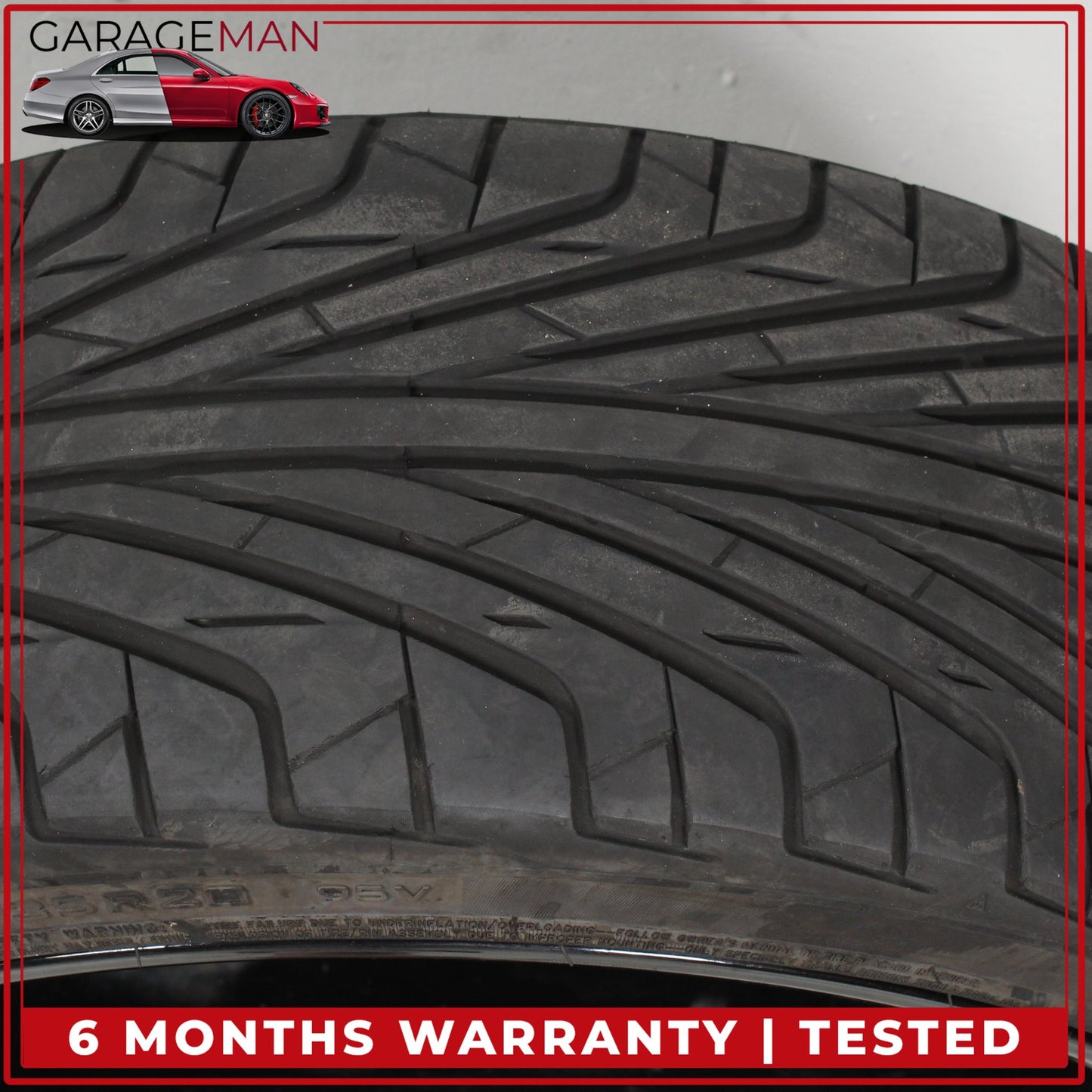 2008-2019 Maserati GranTurismo Front Wheel Rim w/ Tire 8.5JX20H2 ET52 238208 OEM