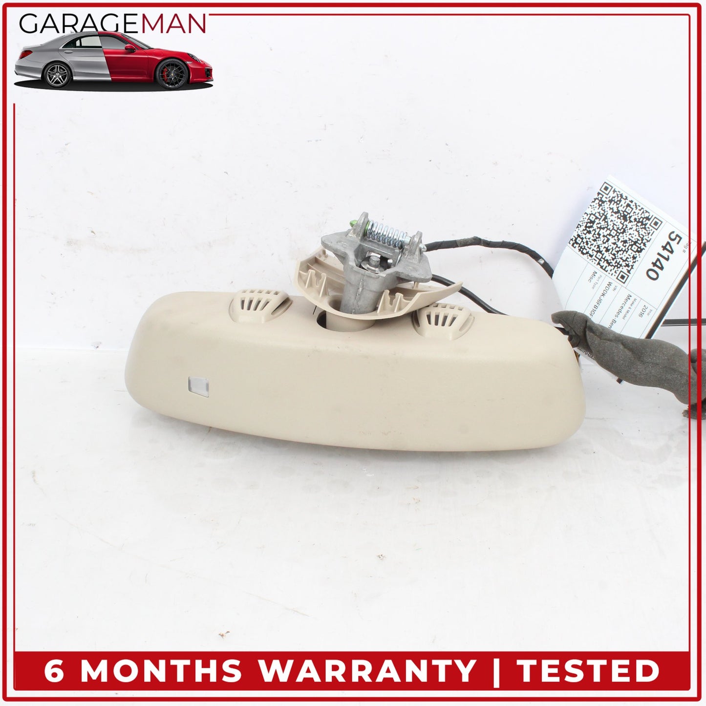 2010-2016 Mercedes C207 E400 Coupe Front Upper Windshield Rear View Mirror OEM