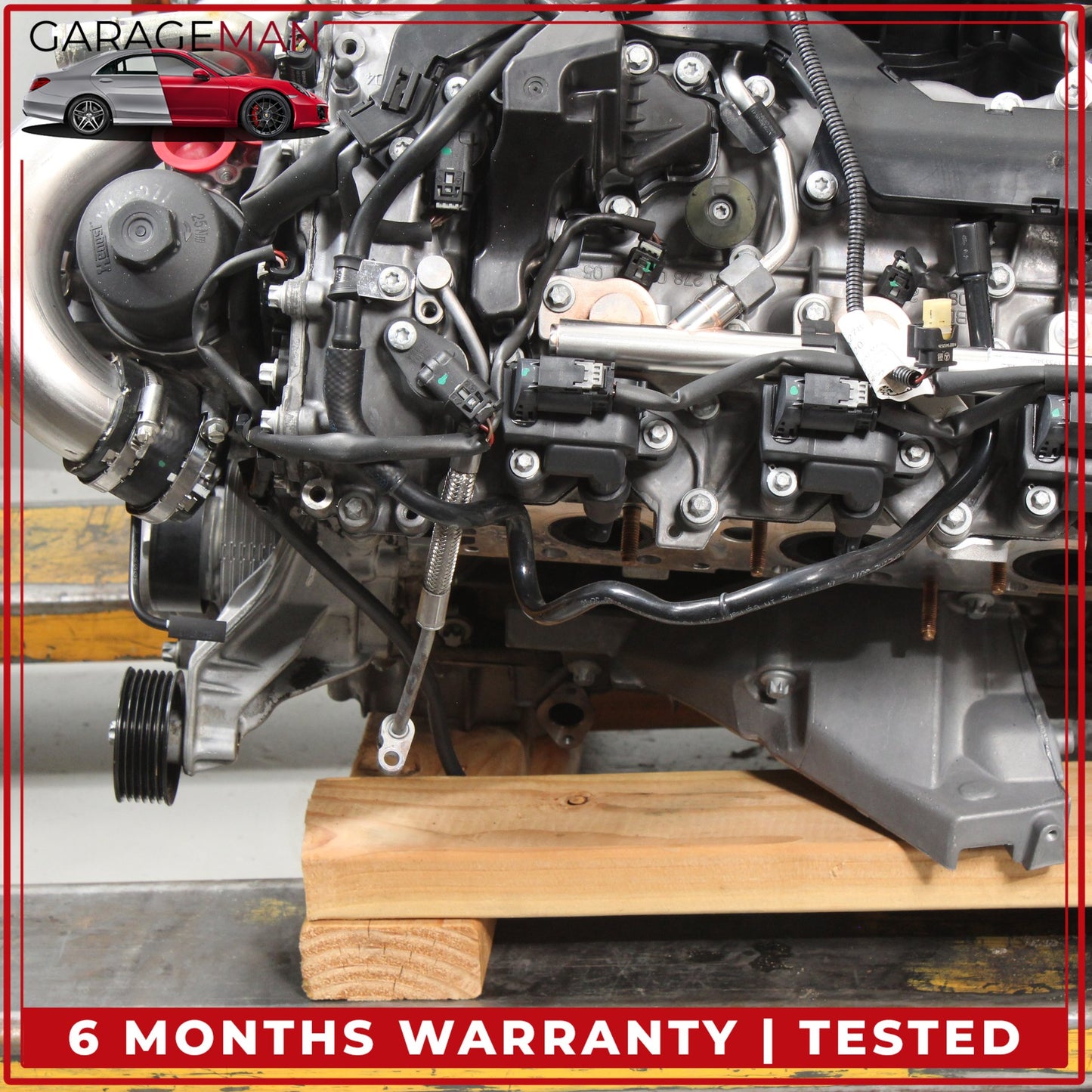 2012-2014 Mercedes-Benz CLS550 W218 RWD 4.6L Engine Motor M278 mileage 41k