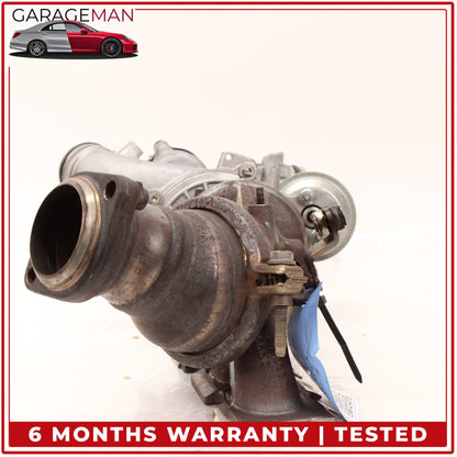 2014-2020 Mercedes W212 E400 M276 Left Turbocharger Turbo Charger Manifold OEM