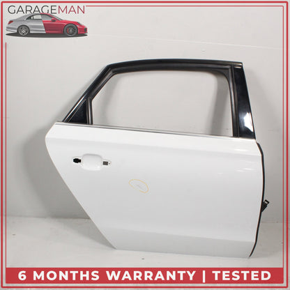 2011-2018 Audi A8 S8 Rear Right Side Door Shell Glacier White Metallic OEM