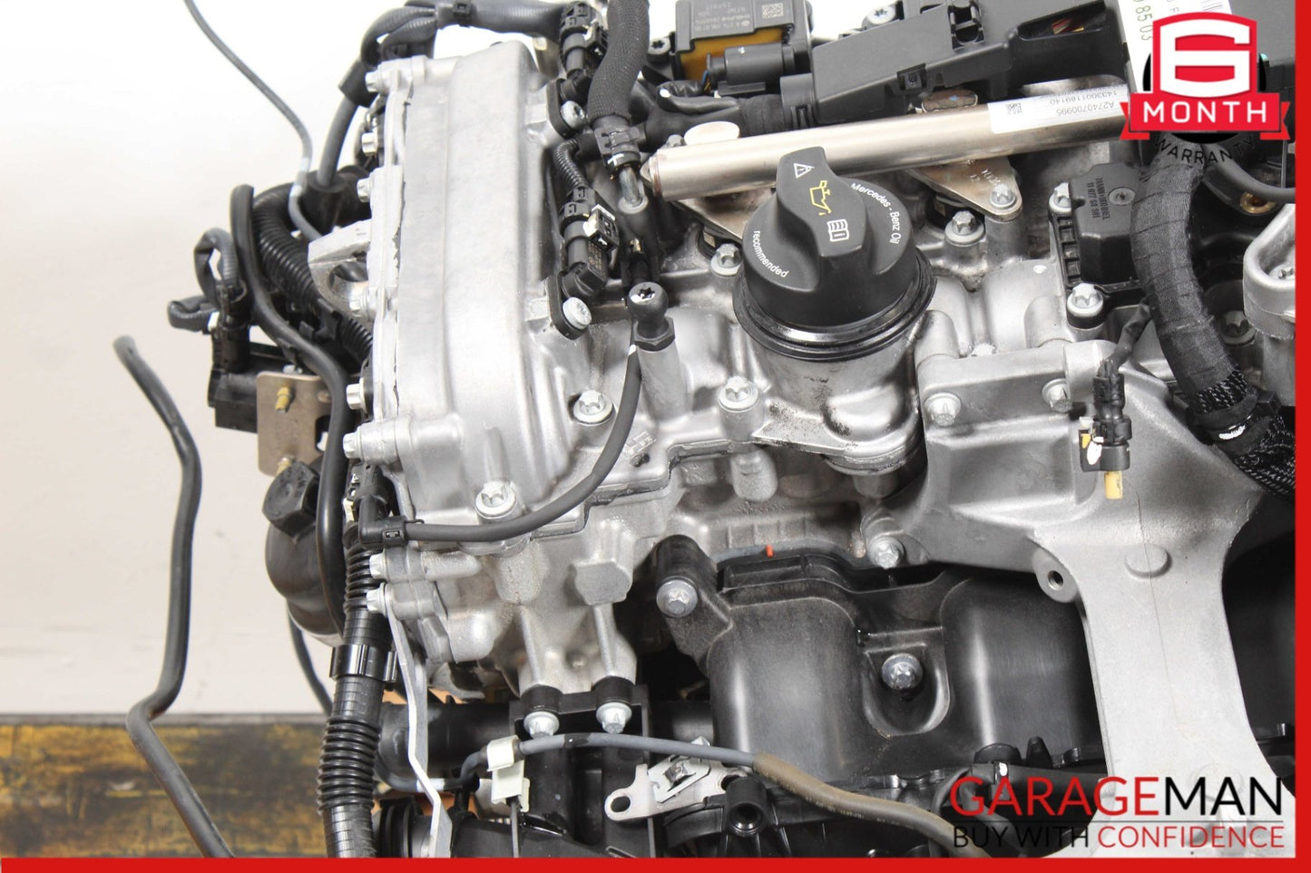 15-20 Mercedes W205 C300 SLC300 M274 2.0 L4 Engine Motor Block Assembly OEM 141K