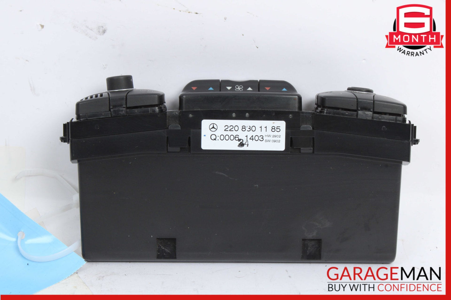 2003 Mercedes-Benz S55 AMG W220 Sedan A/C Heater Climate Control Switch 2208301185 Genuine