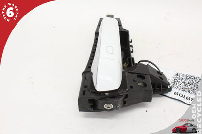 2012-2018 Audi A7 Right Passenger Side Exterior Door Handle White 4H0837886 OEM