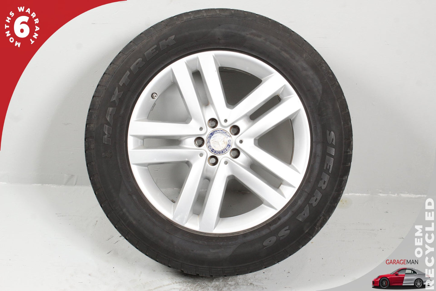 2013-2019 Mercedes X166 GL450 Wheel Rim w/ Tire 8.5JX19H2 ET62 1664011302 OEM