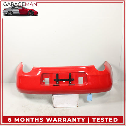 1999-2001 Porsche 911 996 Rear Bumper Cover Red 99650541108 OEM