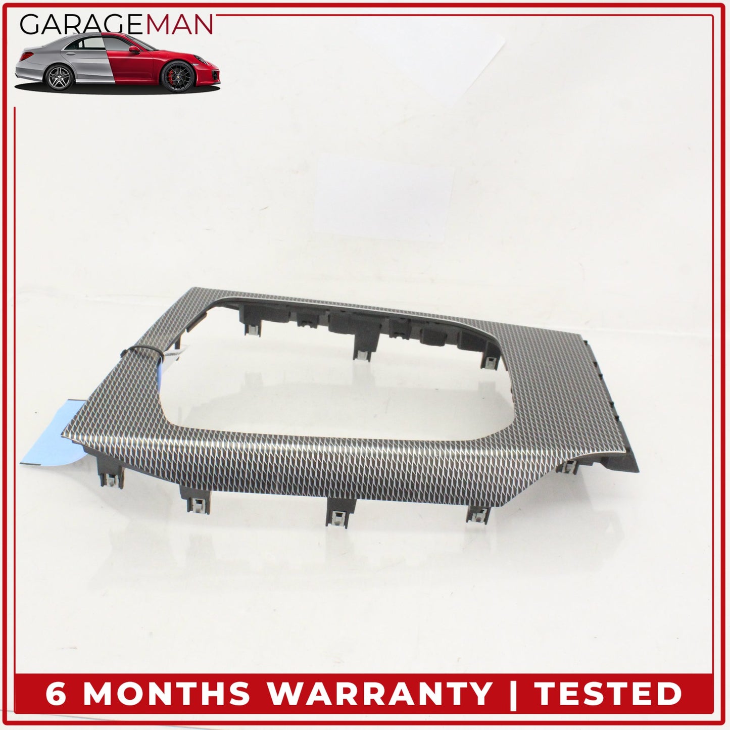 2019-2024 BMW M340i G20 Center Console Shifter Trim Bezel Cover Aluminum OEM