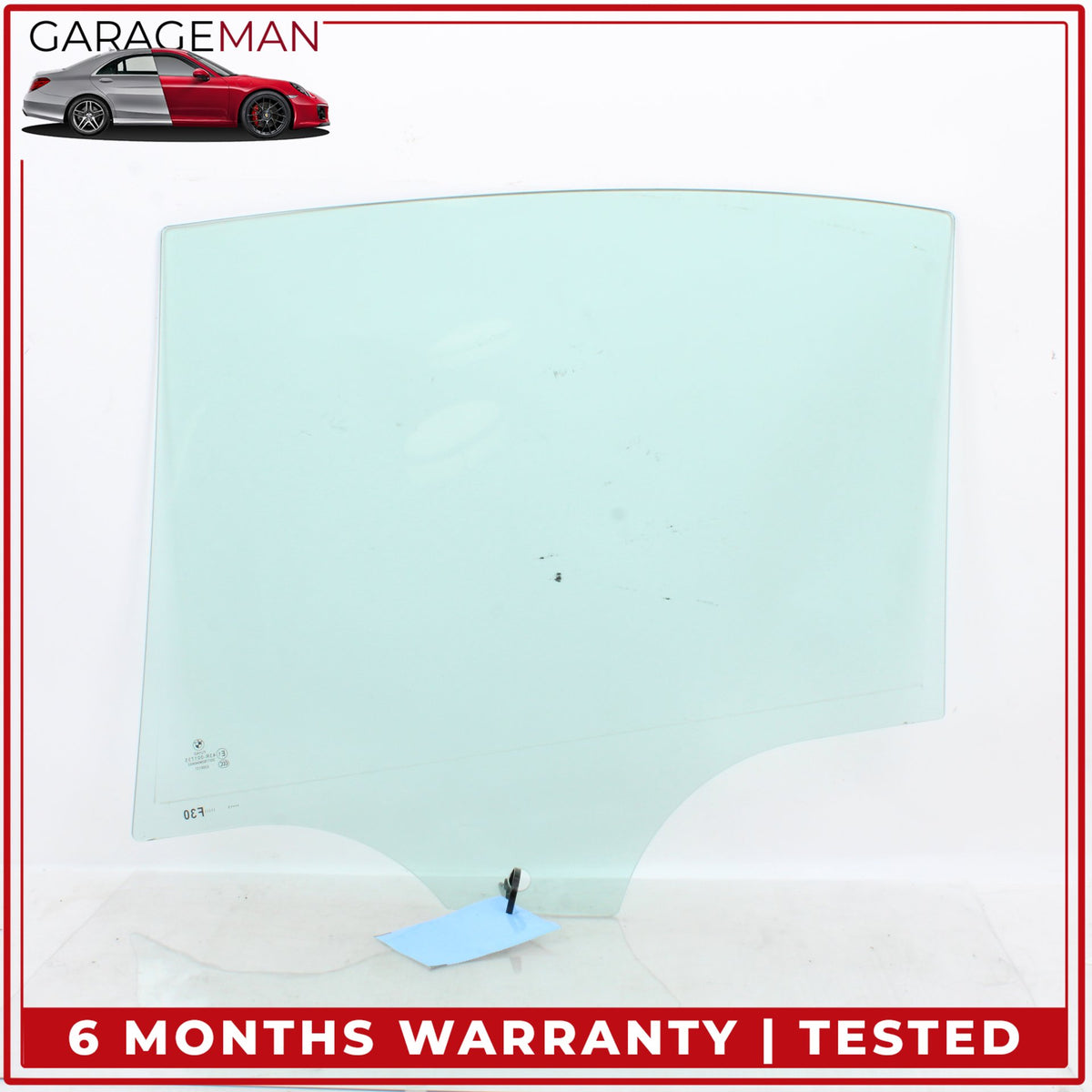 2012-2018 BMW 320i xDrive Rear Right Passenger Side Door Window Glass OEM