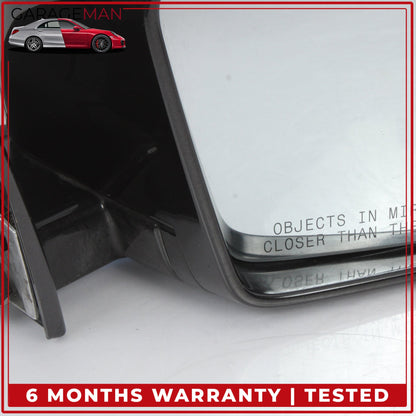 2007-2014 Mercedes-Benz CL550 W216 Coupe Front Right Door Rear View Mirror w/ Blind Spot 2168101476 OEM