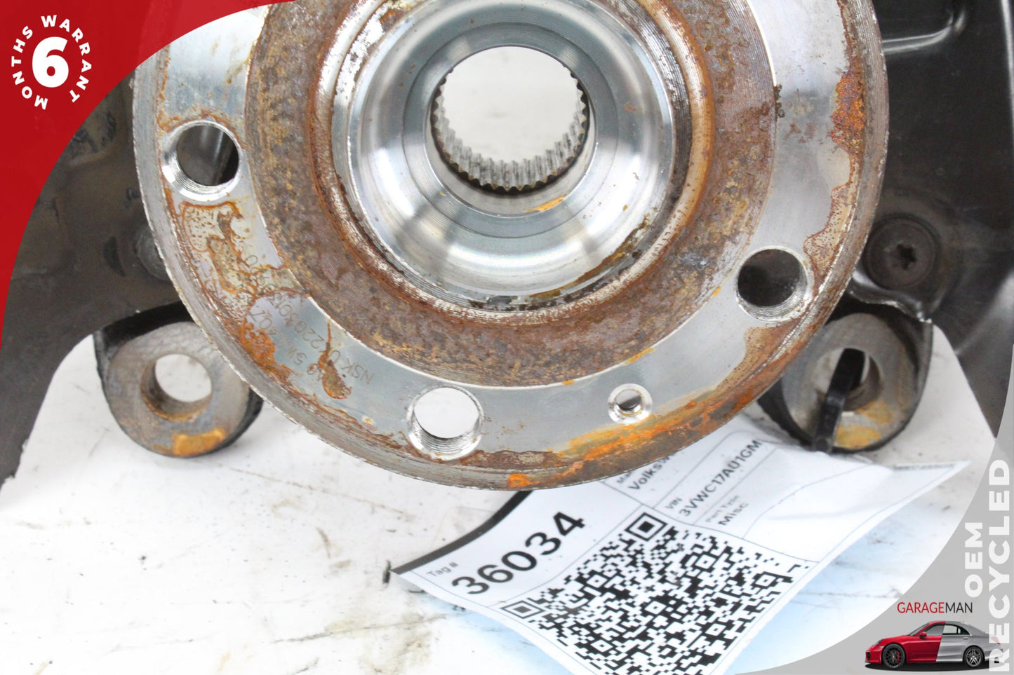 2015 - 2025 Volkswagen Golf MK7 - BA BV Station Wagon Front Right Spindle Knuckle Wheel Hub 5Q0407254A Genuine