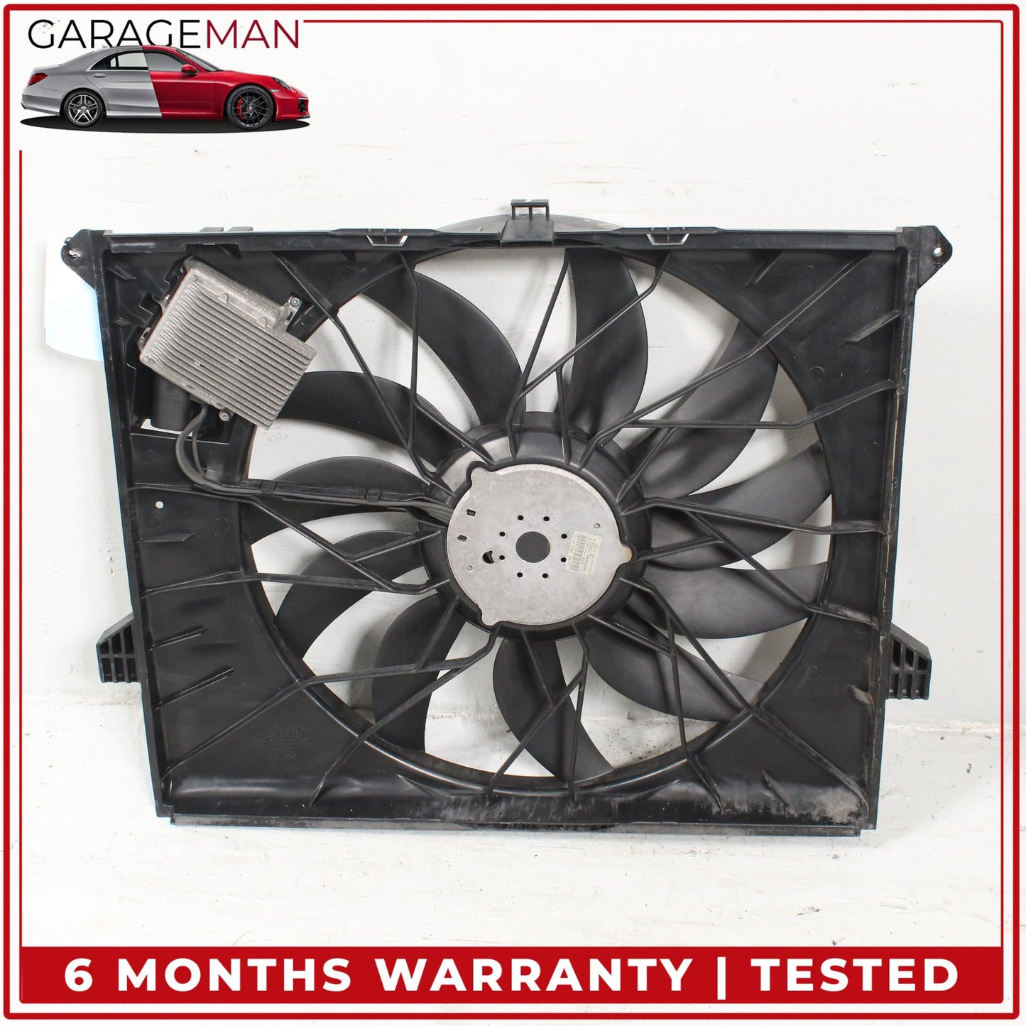 2007-2013 Mercedes X164 GL550 ML350 Engine Motor Cooling Fan Assy 1645000093 OEM