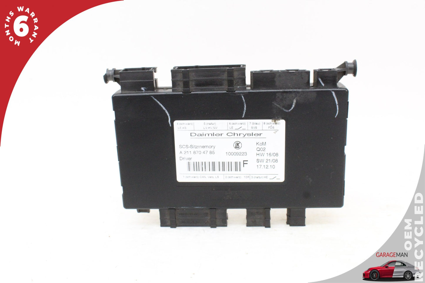 2003-2013 Mercedes X164 GL450 Front Left Side Seat Control Module 2118704785 OEM