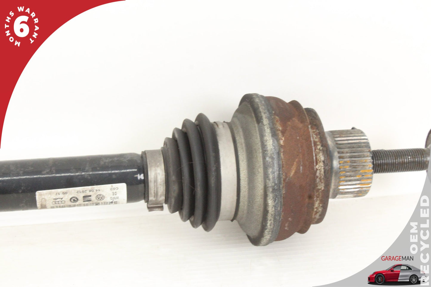 2011-2018 Audi A8 S8 S6 Rear Right Passenger Side CV Axle Shaft 8R0501204D OEM