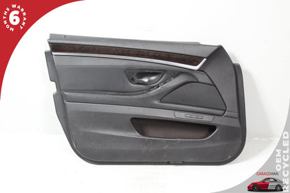 2011-2016 BMW 528i 535i F10 Front Left Driver Side Interior Door Trim Panel OEM
