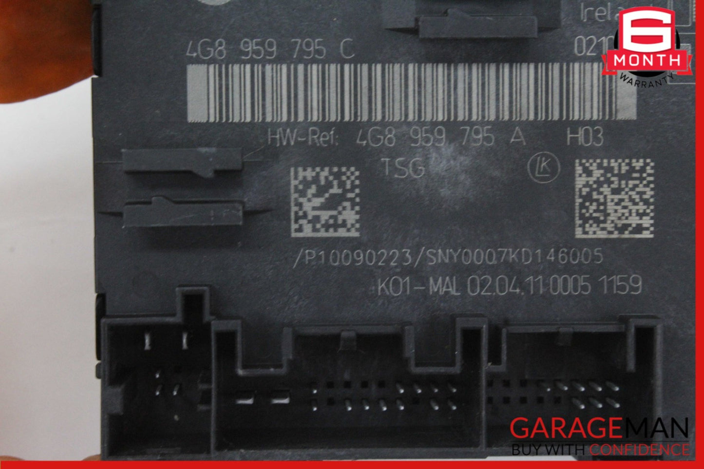 2012-2018 Audi A6 C7 Rear Left/Right Door Control Module 4G8959795C OEM