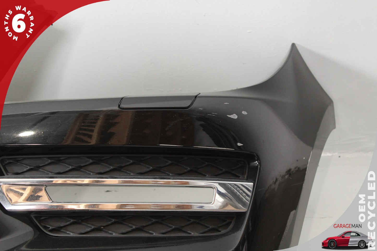 2013-2016 Mercedes X166 GL450 Base Front Bumper Cover Grille Trim Assembly OEM