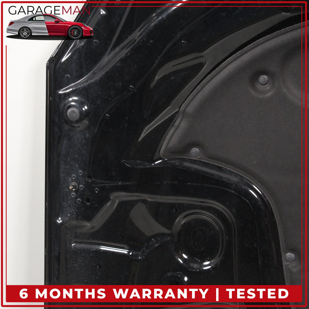 2014-2016 Mercedes W212 E400 E550 Front Hood Bonnet Panel Black 2128800357 OEM