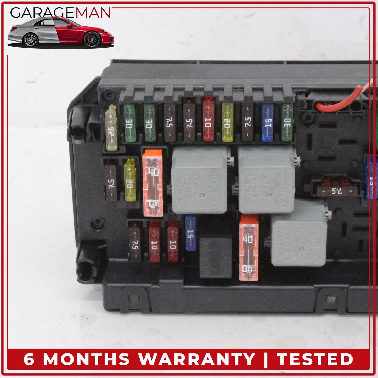 2008-2011 Mercedes W204 C300 C350 Front SAM Module Relay Fuse Box 2049000700 OEM