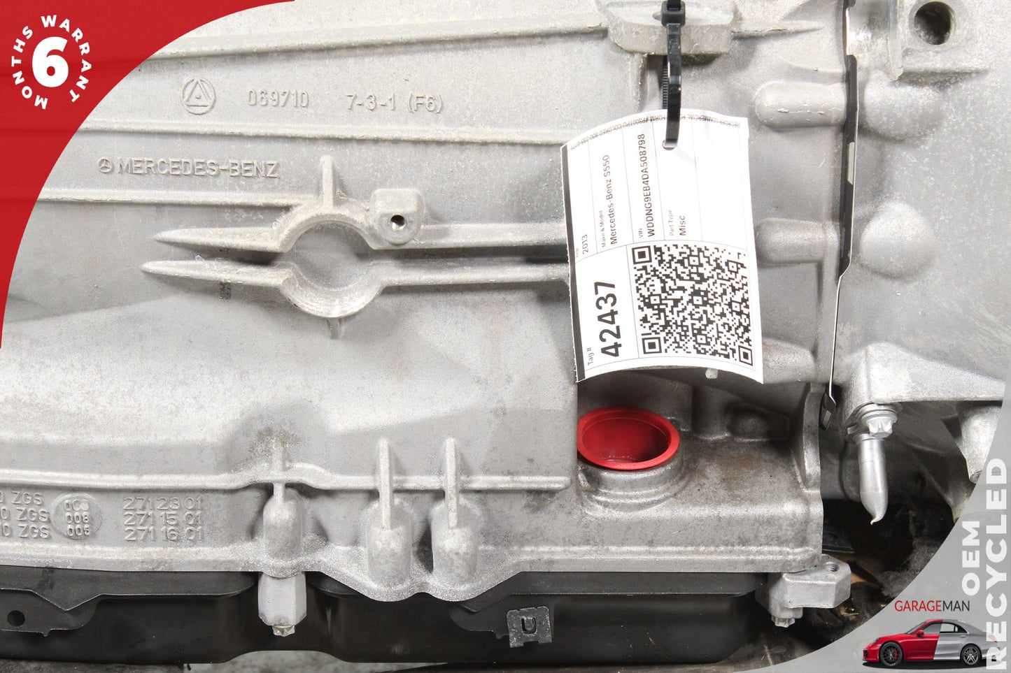 2011-2014 Mercedes-Benz S550 W221 AWD 4.6L Automatic Transmission 722.9 7G mileage 77K