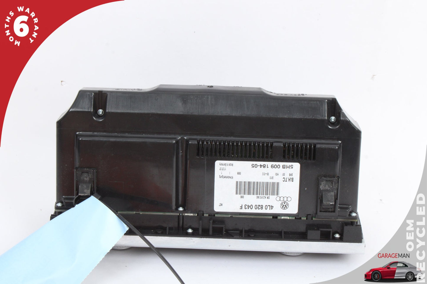 2007-2009 Audi Q7 AC Temperature Climate Control Panel 4L0820043F OEM