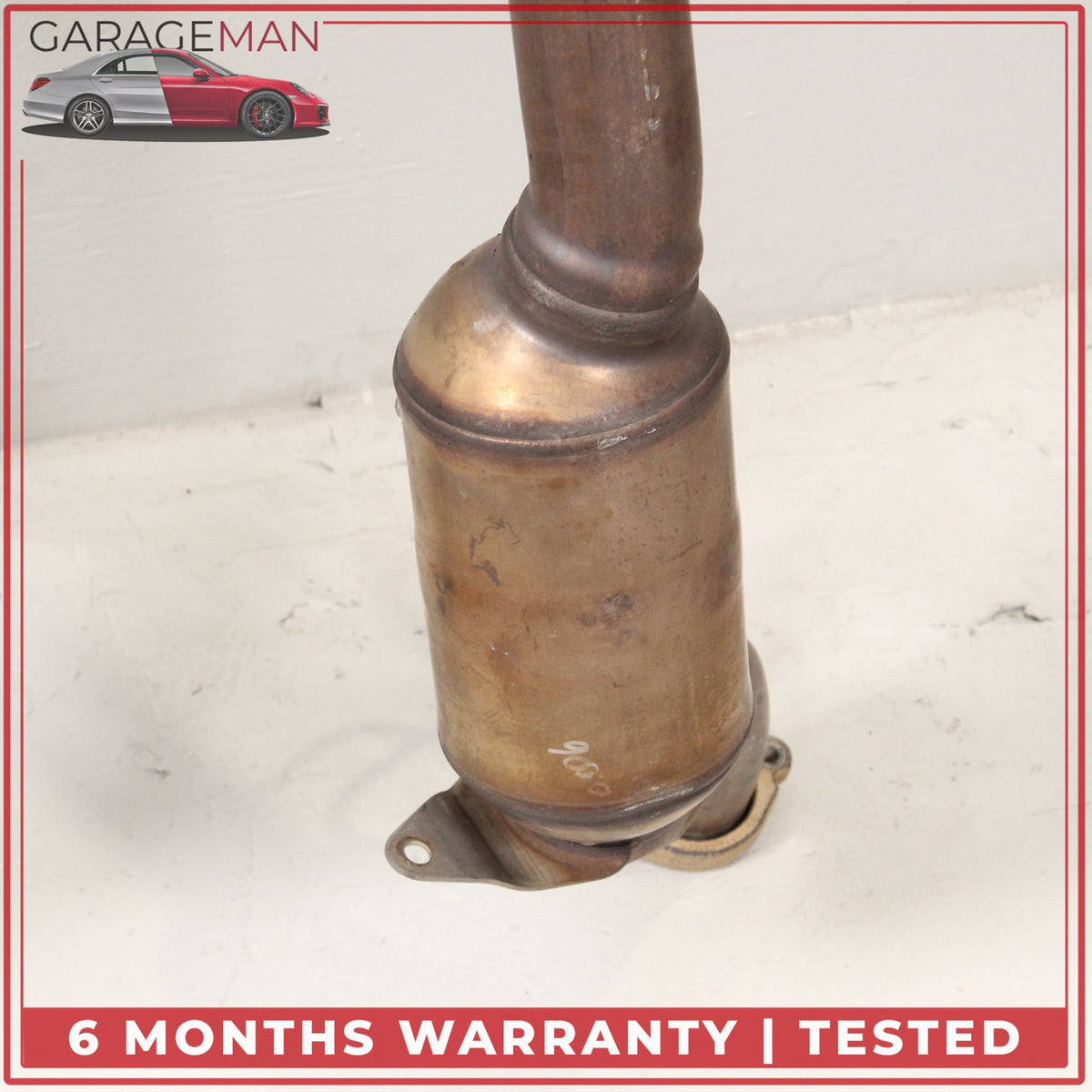 2011-2014 Mercedes W216 CL550 S550 Engine Exhaust Downpipe Resonator Set OEM