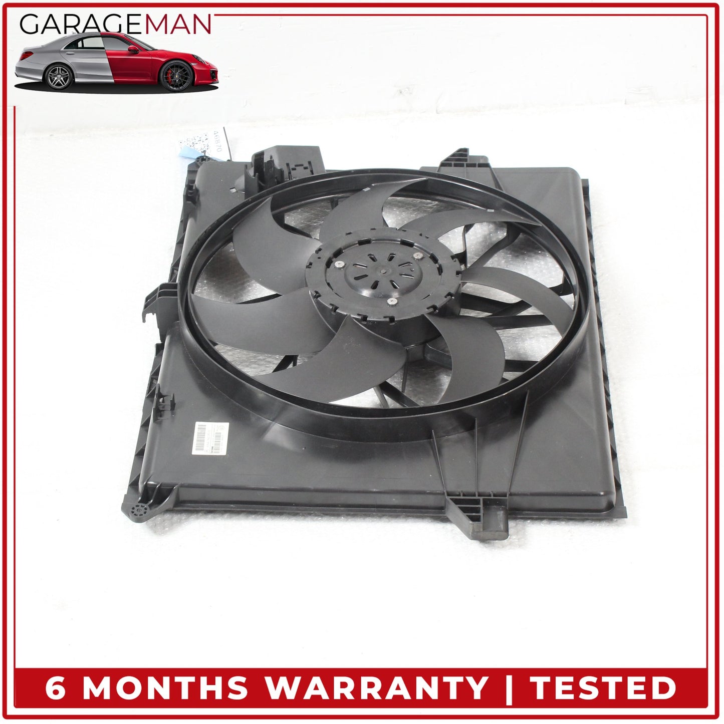 2006-2013 Mercedes W164 ML350 Engine Radiator Cooling Fan Motor Assembly OEM