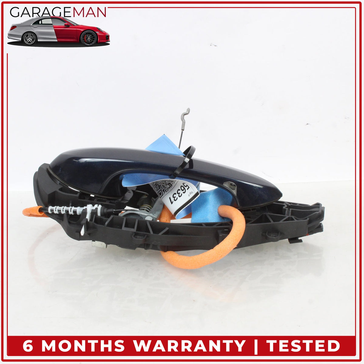 2017-2026 BMW 530e Right Passenger Side Exterior Door Handle Blue Metallic OEM