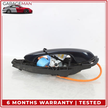 2017-2026 BMW 530e Right Passenger Side Exterior Door Handle Blue Metallic OEM