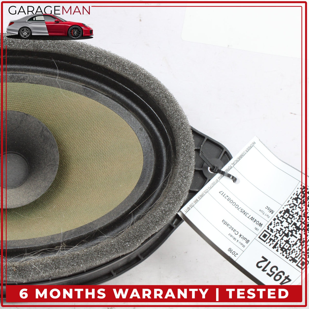 2016-2019 Buick Cascada Front and Rear Sound Audio Speaker Set of 4 Pc OEM