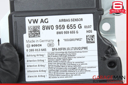 2017-2023 Audi A4 S4 A5 S5 Sedan Airbag Sensor SRS Bosch 8W0959655G OEM