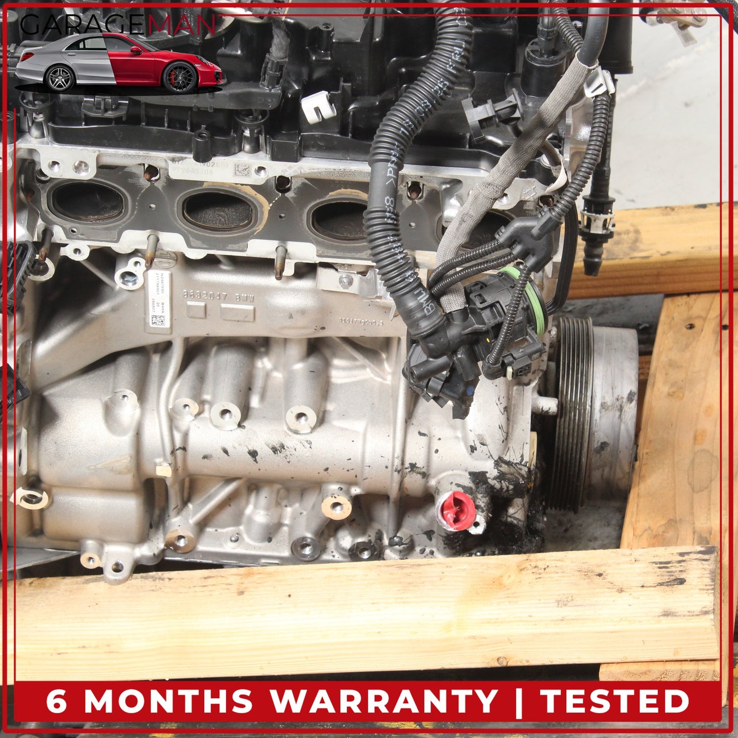 2023-2026 BMW X2 U10 AWD 2.0L I4 Engine Motor Assembly B48A20O2 mileage 19k