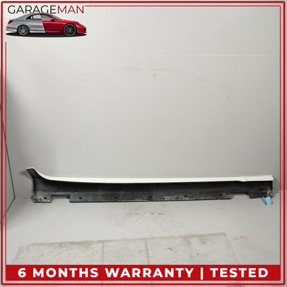2012-2014 Mercedes W218 CLS550 Front Left Side Skirt Rocker Panel White OEM