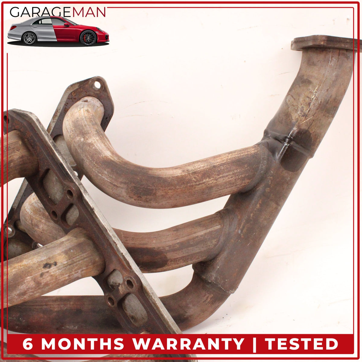 1999-2001 Porsche 911 Carrera 996 Left and Right Side Exhaust Manifold Set OEM