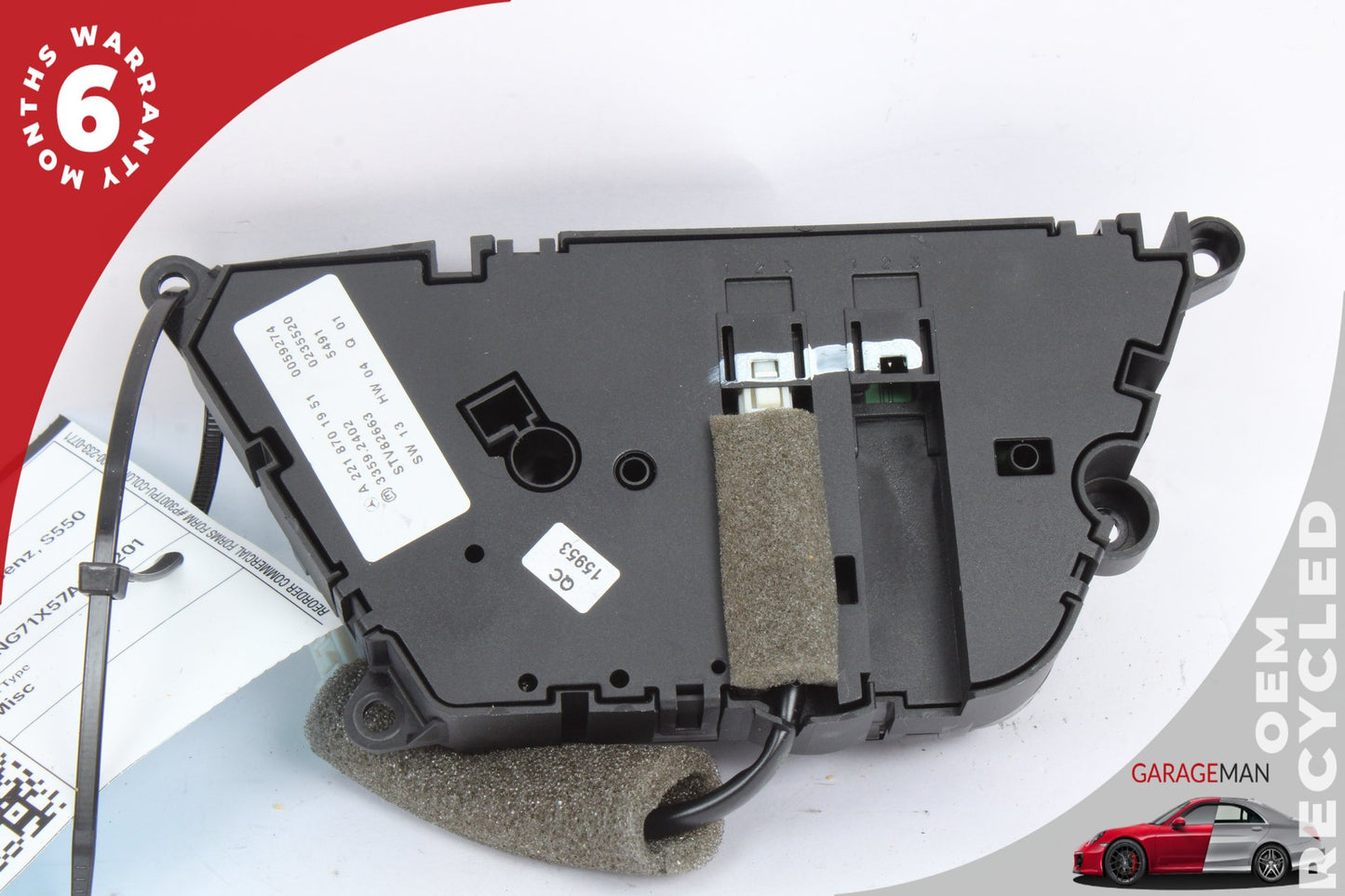 2007-2014 Mercedes W221 S550 Front Right Side Memory Seat Control Switch OEM