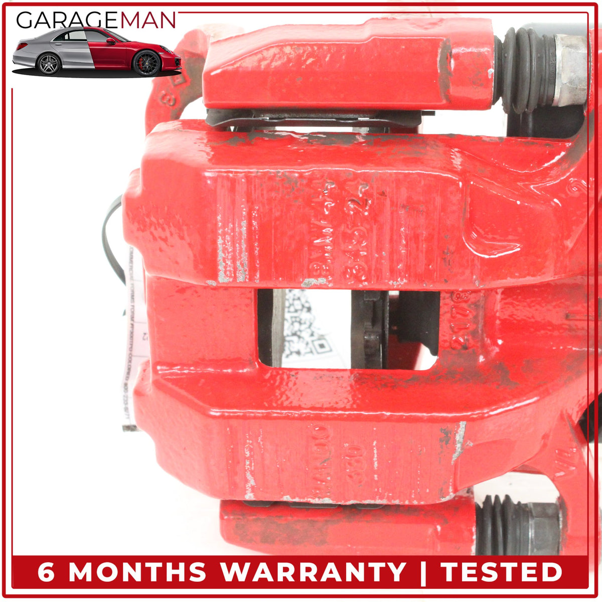 2021-2025 BMW M340i M440i Rear Left Driver Side Brake Caliper Red 8836849 OEM
