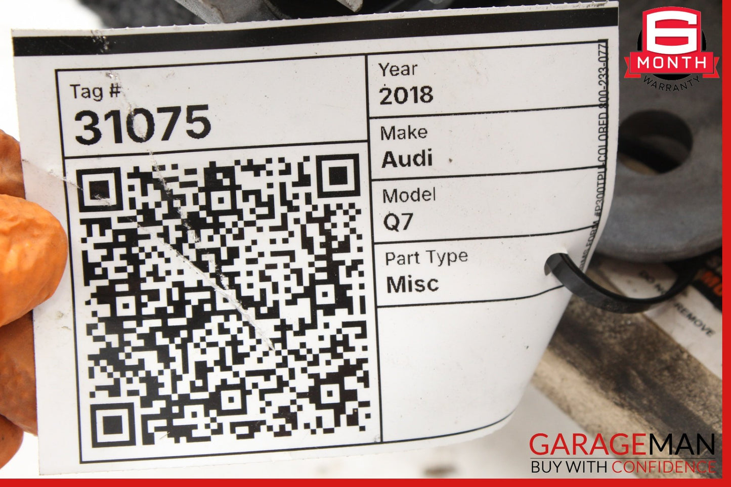 2017-2024 Audi Q7 Rear Axle Differential Carrier 0D2500043C OEM