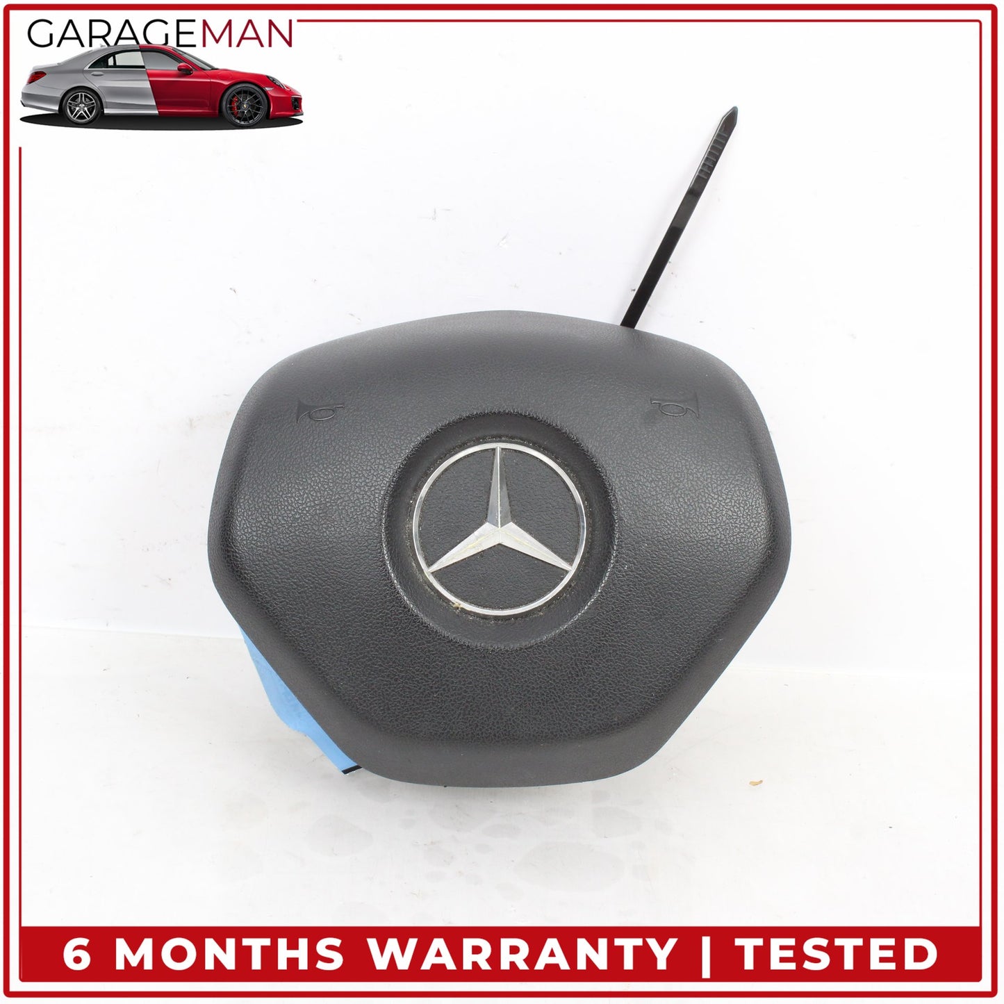 2012-2017 Mercedes W204 C250 Steering Wheel Airbag Air Bag Black 1728602902 OEM