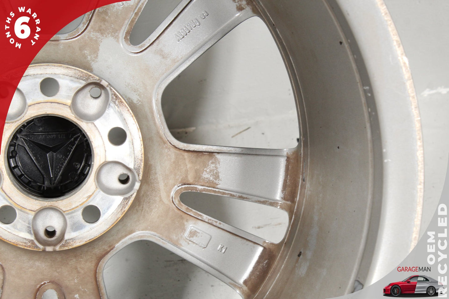 2015-2023 Mercedes W205 C300 C350e 8.5 x 18 18" Rear Wheel Rim 2054012902 OEM
