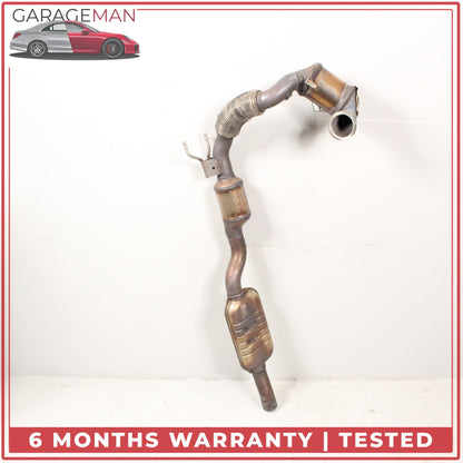 2014-2017 Audi TTS 8S Coupe 2.0L Engine Exhaust Downpipe Assembly 5Q0131690D OEM