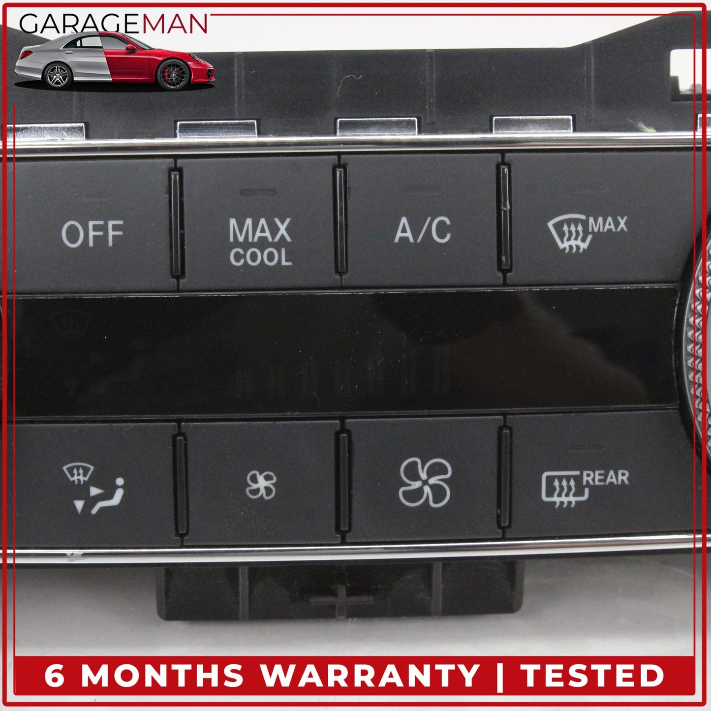 2008-2011 Mercedes W204 C300 AC A/C Temperature Climate Control Switch Panel OEM