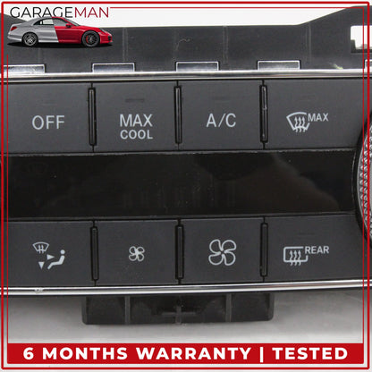 2008-2011 Mercedes W204 C300 AC A/C Temperature Climate Control Switch Panel OEM