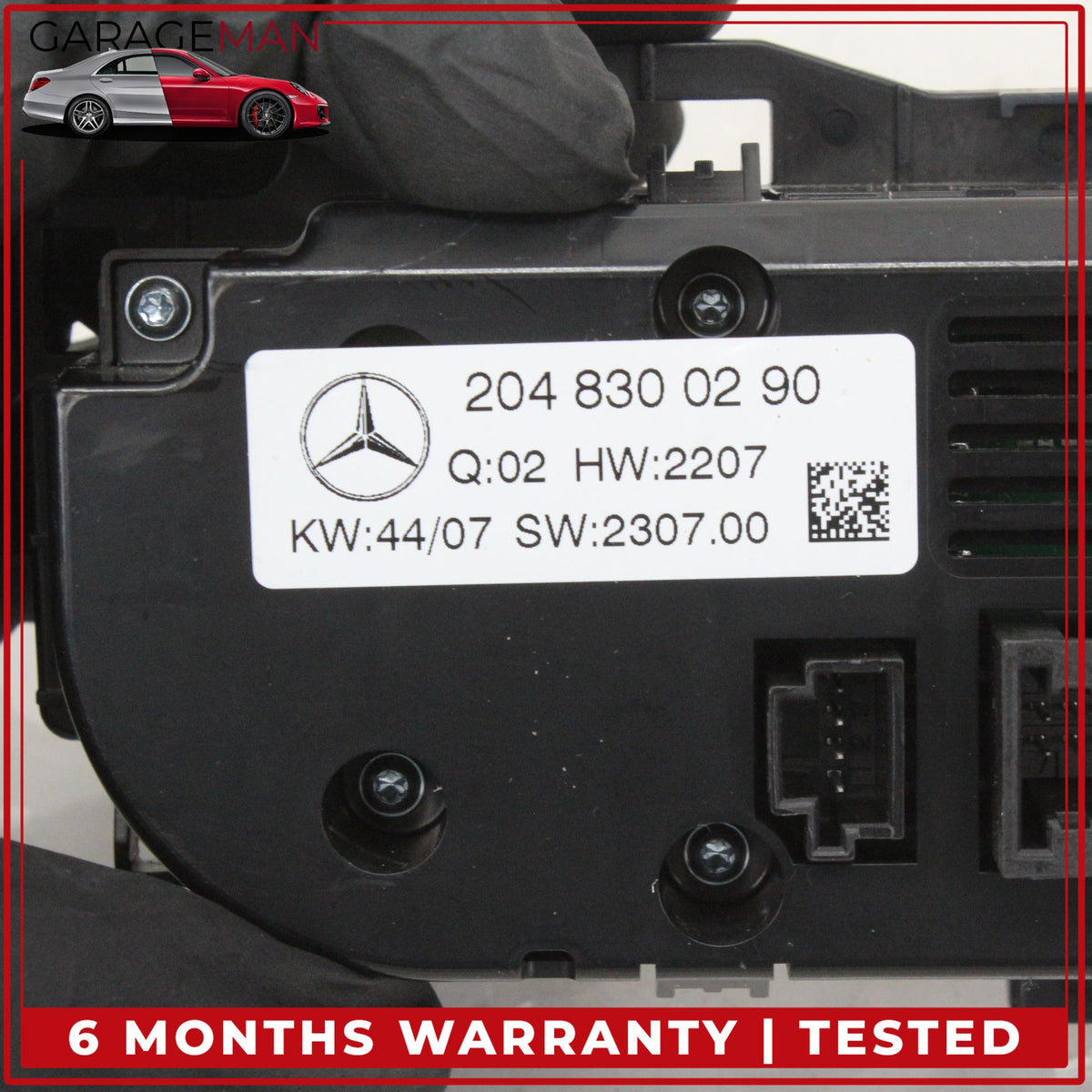 2008-2011 Mercedes W204 C300 C350 AC A/C Heater Climate Control 2048300790 OEM