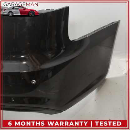 2016-2018 Audi A6 C7 Rear Bumper Cover Assembly Black 4G5807067K OEM