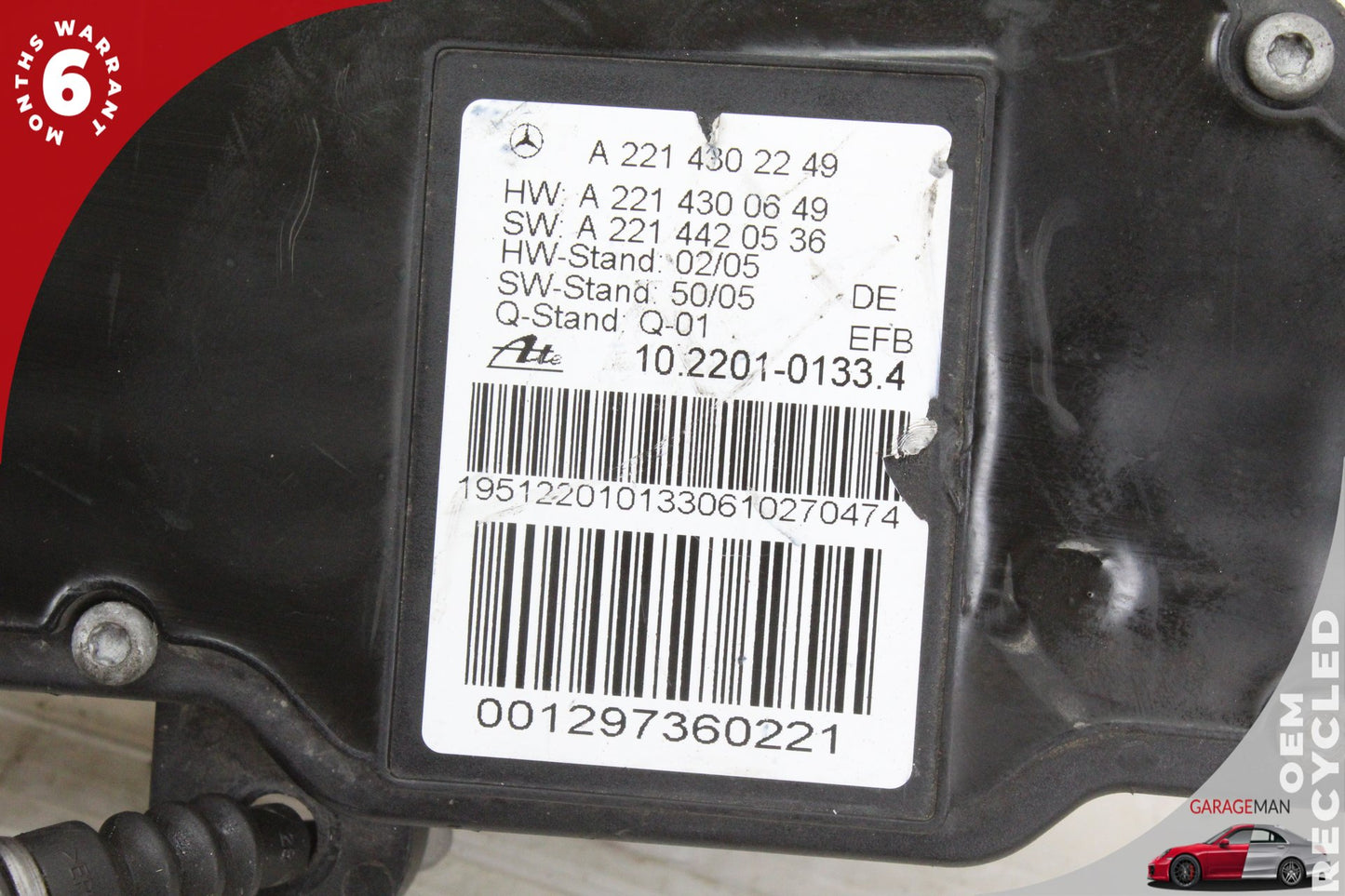 2007-2014 Mercedes W221 S550 Electric Parking Brake Actuator 2214302249 OEM