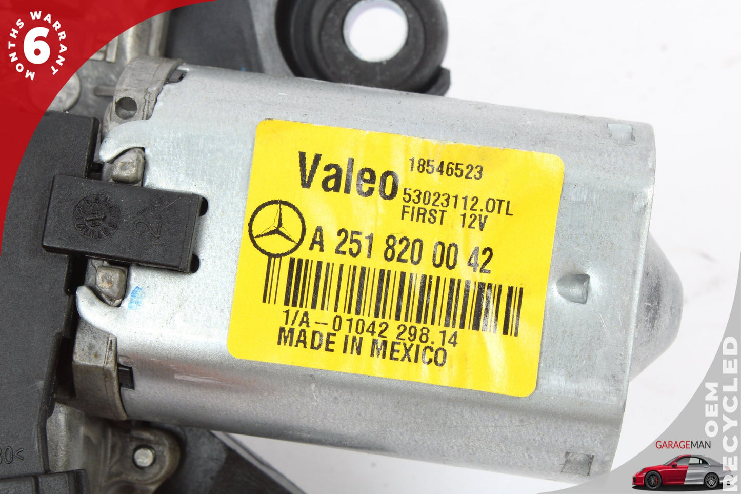 2006-2019 Mercedes X166 GL550 GL450 R350 Rear Wiper Motor 2518200042 OEM